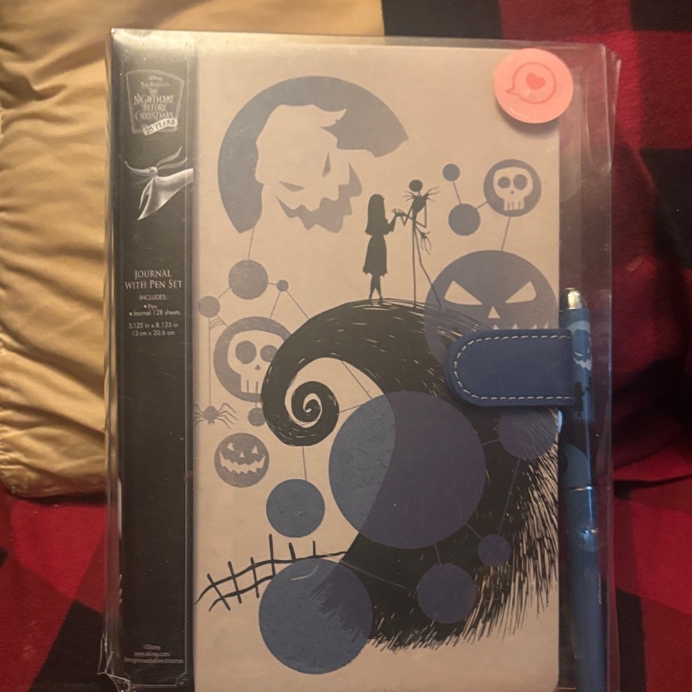 The Nightmare Before Christmas Journal with Pen